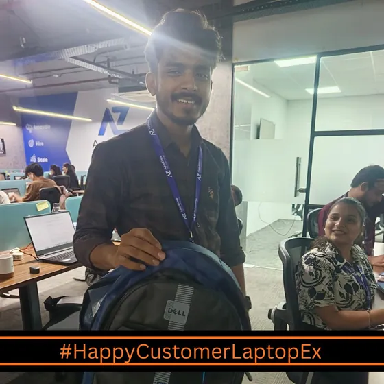 Appzime Technologies pvt.Ltd from Noida with refurbished 5480 laptop from LaptopEx