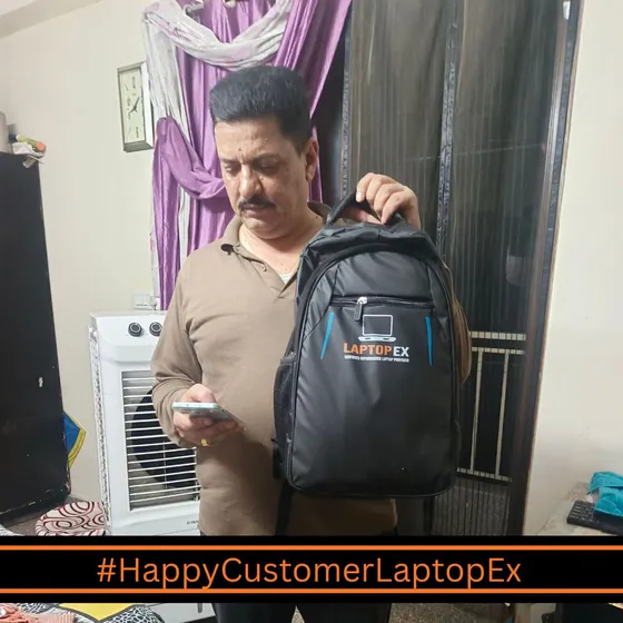Rajesh from Noida with refurbished 840 laptop from LaptopEx