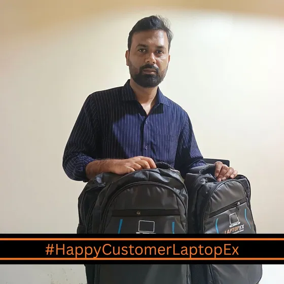 Ramesh shukla from Noida with refurbished t-470 laptop from LaptopEx