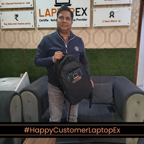 Arjun from noida with refurbished X13 laptop from LaptopEx