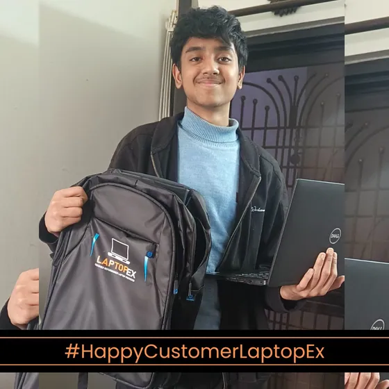 Amit Singhal from delhi with refurbished T480 laptop from LaptopEx