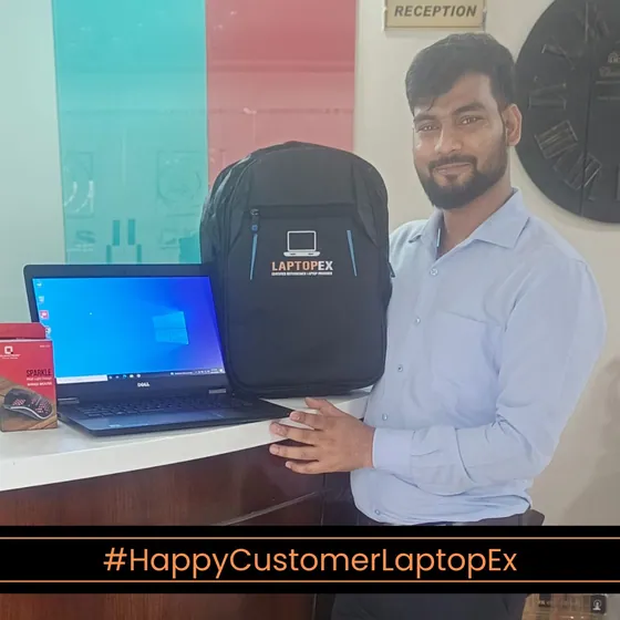 Suraj from New delhi with refurbished t14 laptop from LaptopEx