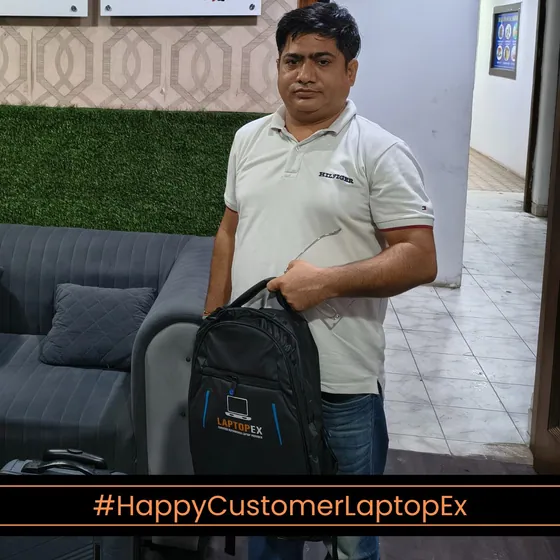 Kailash from Gurgaon with refurbished 5380 laptop from LaptopEx