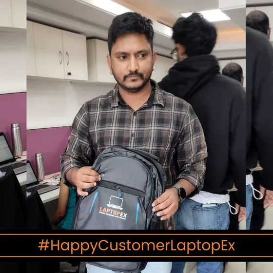 Raunak from Dwarika with refurbished 6330 laptop from LaptopEx