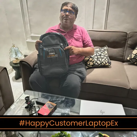 Hamir from Noida with refurbished 6420 laptop from LaptopEx