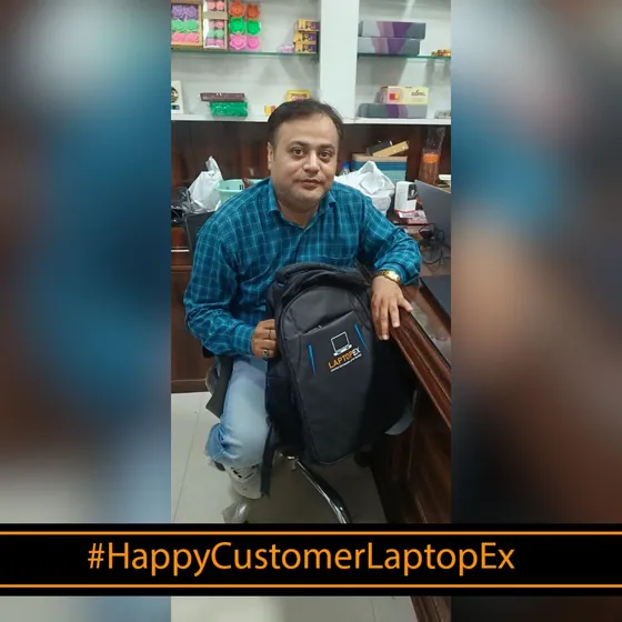 Guddu from Bangalore with refurbished 7490 laptop from LaptopEx