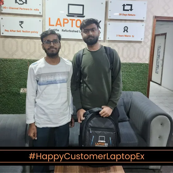 Arsher from Gurgaon with refurbished 3320 laptop from LaptopEx