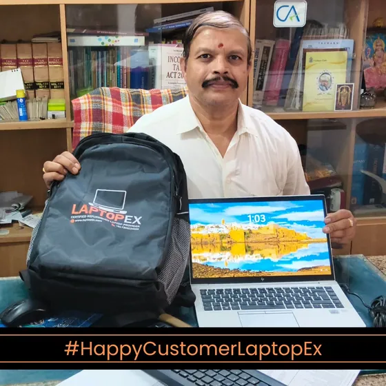 Dwait from Bangalore with refurbished t14 laptop from LaptopEx