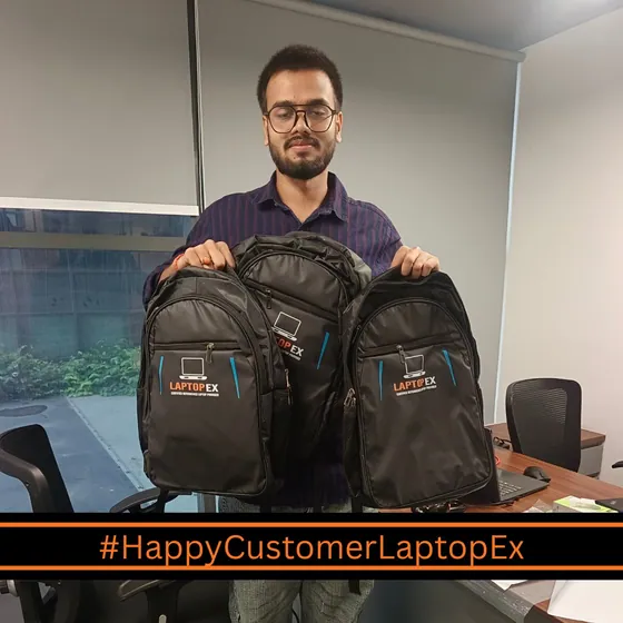 Samsher from Noida with refurbished t470 laptop from LaptopEx