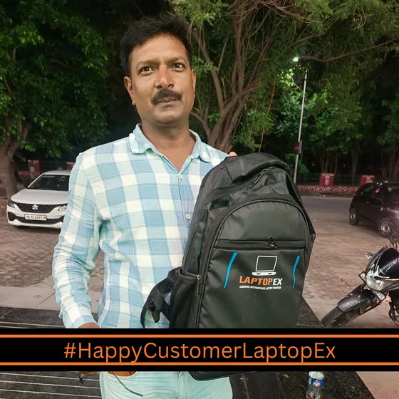 Avdhesh from Noida with refurbished t470 laptop from LaptopEx