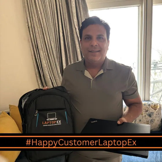 Sumit sharma from Noida with refurbished t470 laptop from LaptopEx