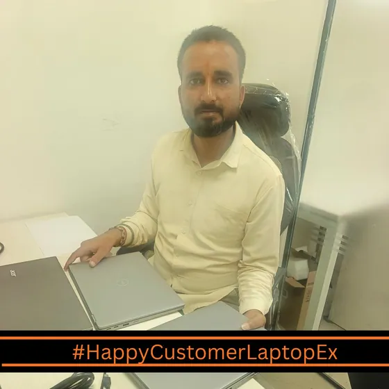 Hareesh from noida with refurbished 5320 laptop from LaptopEx
