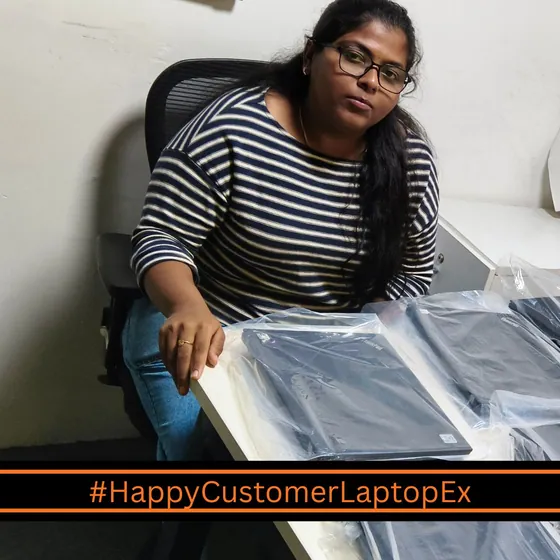 Hussain from Bangalore with refurbished 5320 laptop from LaptopEx