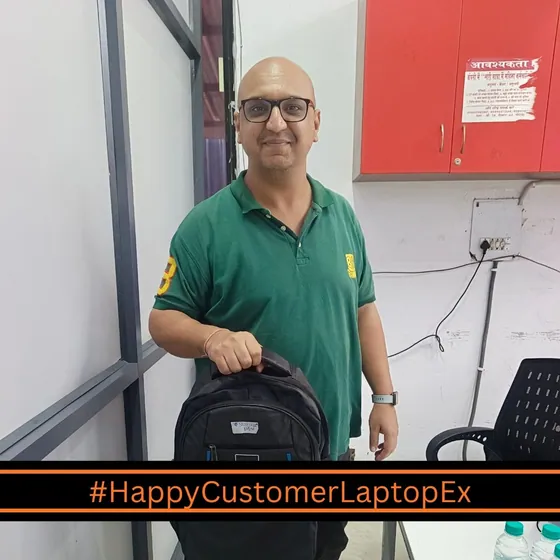 Durgesh from Noida with refurbished 5320 laptop from LaptopEx