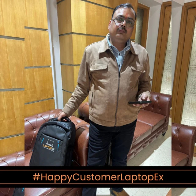Happy customer with LaptopEx refurbished laptop
