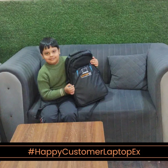 Happy customer with LaptopEx refurbished laptop