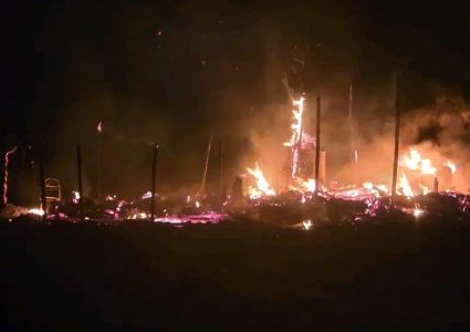 नवलपरासीमा आगलागी, बाह्र घर जले