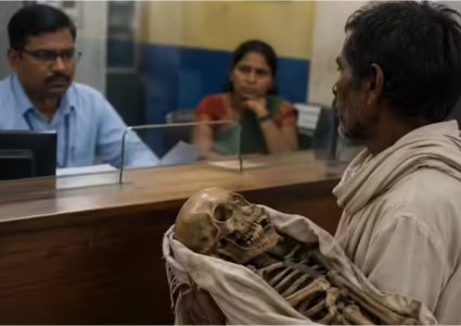 जब एक व्यक्तिले बहिनीको अस्थिपञ्जर नै बोकेर बैंक पुगे