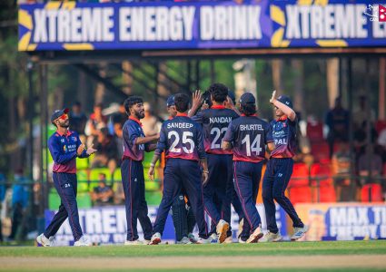 युएईलाई ८ विकेटले पराजितगर्दै नेपालद्वारा सिरिज बराबरी