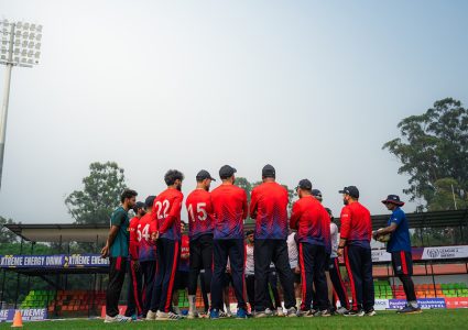 विश्वकप लिग टु : नेपाल र ओमानको खेल्दै