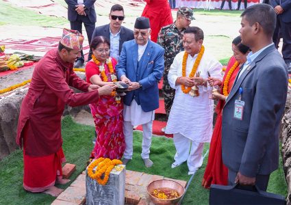 मीनबहादुरले दानमा दिएको जग्गा एमालेले फिर्ता गर्ने