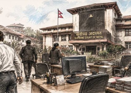 सर्वोच्चमा विवादः कामु प्रधानन्यायधीशको आदेश छल्न कर्मचारीको भागाभाग !