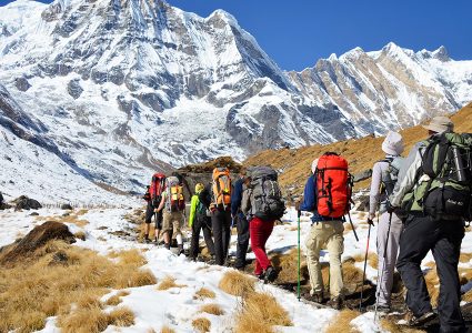 अन्नपूर्ण क्षेत्रमा नौ महिनामा साढे दुई लाख विदेशी पर्यटक