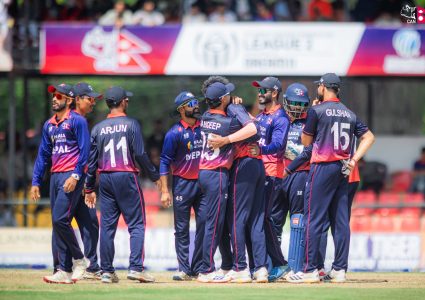 नेपालद्वारा ओमान पराजित
