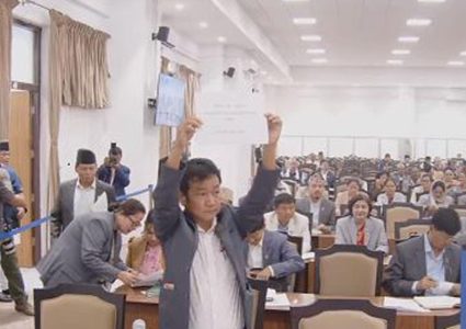 प्रतिनिधिसभा बैठक सुरू : श्रम संस्कृति पार्टीको विरोध कायमै