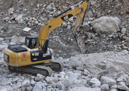 बाढीले क्षति पुगेको रसुवागढी जलविद्युत् आयोजनाको पुनर्निर्माण तीव्र