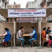 काठमाडौंमा मानसिक समस्या मौन महामारी बन्दै: टोलटोलमा महानगरको मनोसामाजिक स्वास्थ्य शिविर