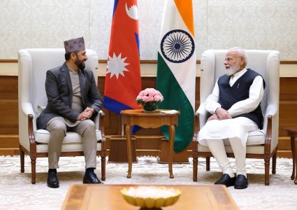 नेपाल–भारत सम्बन्धलाई ‘विकास कूटनीति’को नयाँ युगतर्फ लैजानुपर्नेमा रवि लामिछानेको जोड