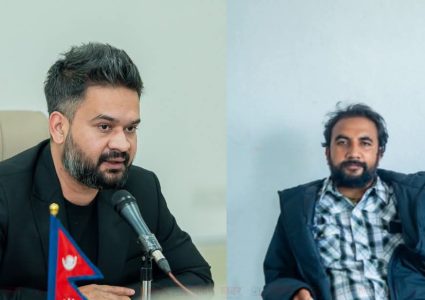 बेन निवासमा बालेन टोलीको गोप्य छलफल