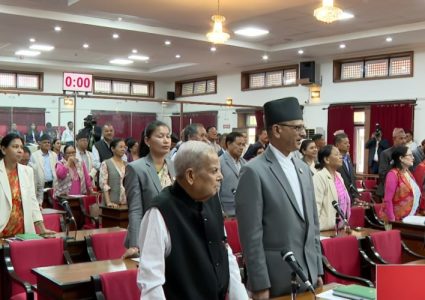 विपक्षी दलको अवरोधपछि राष्ट्रिय सभा बैठक स्थगित