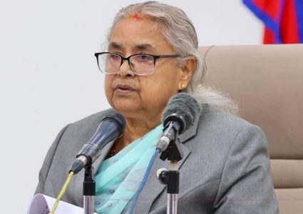 गत निर्वाचन विश्वकै लागि अध्ययन गर्न लायक छ: पूर्वप्रधानमन्त्री सुशीला कार्की