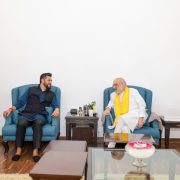 रास्वपा सभापति रवि लामिछाने र भारतीय गृहमन्त्री अमित शाहबीच नयाँ दिल्लीमा भेटवार्ता