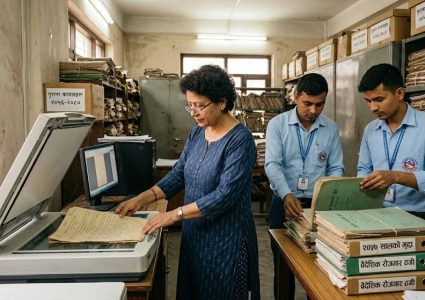 २५ वर्ष पुराना वैदेशिक रोजगार ठगीका फाइल डिजिटल प्रणालीमा लैजाने&hellip;