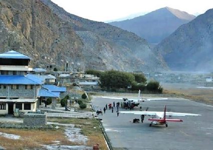 पोखरा–जोमसोम हवाई सेवा तीन महिना बन्द