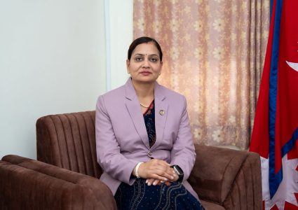 स्वास्थ्यमन्त्री मेहतासँग कोरियाका राजदूतको भेटवार्ता