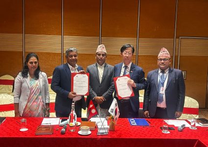तराईमा जलवायु अनुकूलित धान उत्पादनका लागि दक्षिण कोरियाको झन्डै २&hellip;