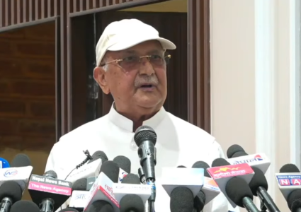 सरकारको हस्तक्षेपका कारण एन्फा अन्तर्राष्ट्रिय प्रतिबन्धमा परेको ओलीको आरोप