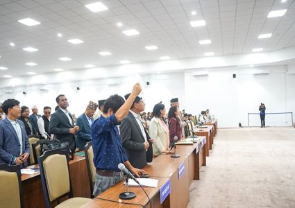 विपक्षीको अवरोधपछि संसद बैठक जेठ २५ गतेसम्मलाई स्थगित