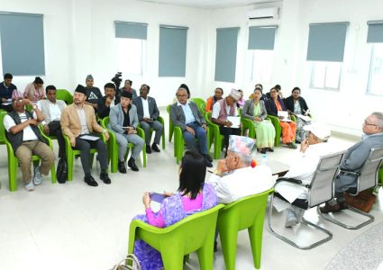 च्यासलमा सुरु भयो एमाले संसदीय दलको बैठक