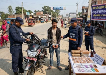 मधेस प्रदेशमा प्रहरीको विशेष अभियान: तीन वर्षमा लागुऔषधसहित २ हजार&hellip;