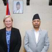 उपराष्ट्रपति यादवसँग फ्रान्सेली राजदूतको शिष्टाचार भेट