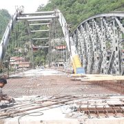 कालीगण्डकी नदीमा निर्माणाधीन ‘सिग्नेचर ब्रिज’को निर्माणकार्य ९५ प्रतिशत सकियो