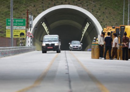 नागढुंगा सुरुङमार्ग सञ्चालन तयारी अन्तिम चरणमा, साउनदेखि सवारी गुड्ने