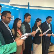 रास्वपाका नवनिर्वाचित नेतृत्वद्वारा शपथ ग्रहण, पार्टीलाई थप संगठित बनाउने संकल्प