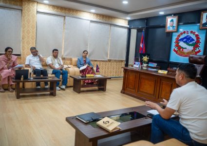 डिजिटल स्वास्थ्यलाई प्राथमिकतामा राख्दै मन्त्री मेहता