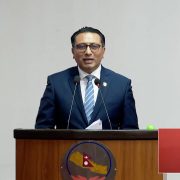 सरकारको सयदिने कार्यसूचीमा ८७.२ प्रतिशत प्रगति हासिल : अर्थमन्त्री वाग्ले